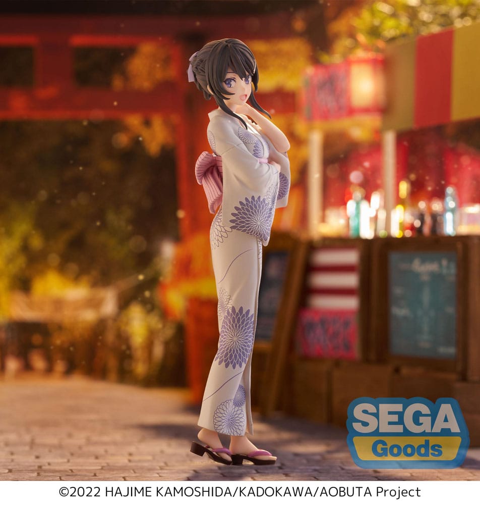 Rascal Does Not Dream of Bunny Girl Senpai Luminasta PVC Statue Mai Sakurajima Yukata 22 cm P058370