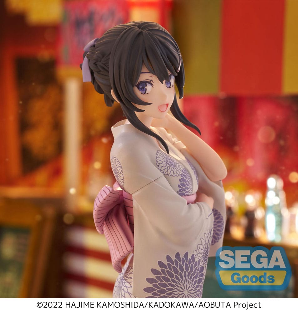 Rascal Does Not Dream of Bunny Girl Senpai Luminasta PVC Statue Mai Sakurajima Yukata 22 cm P058370