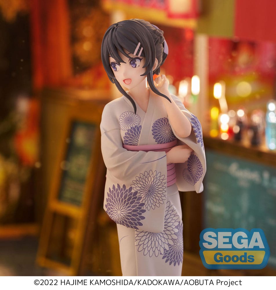 Rascal Does Not Dream of Bunny Girl Senpai Luminasta PVC Statue Mai Sakurajima Yukata 22 cm P058370