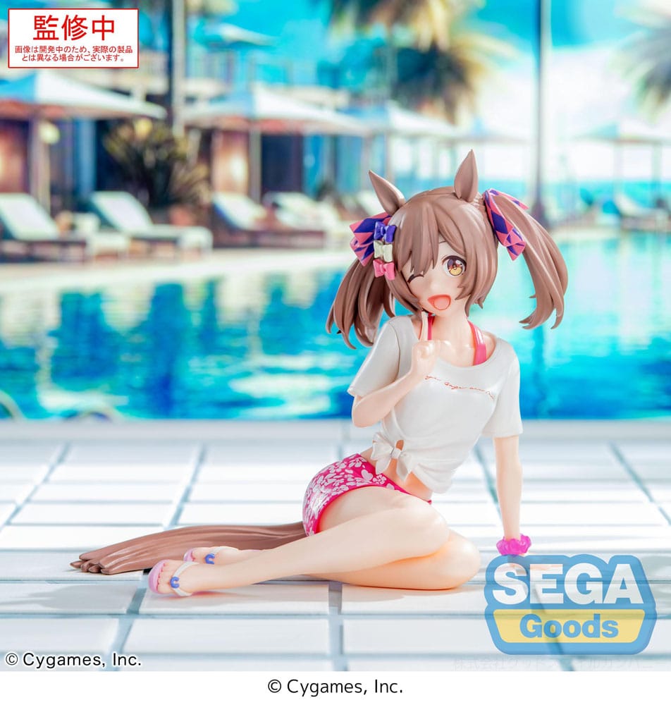Uma Musume Pretty Derby Yumemirize PVC Statue Smart Falcon Gaze on Me! 14 cm P058432
