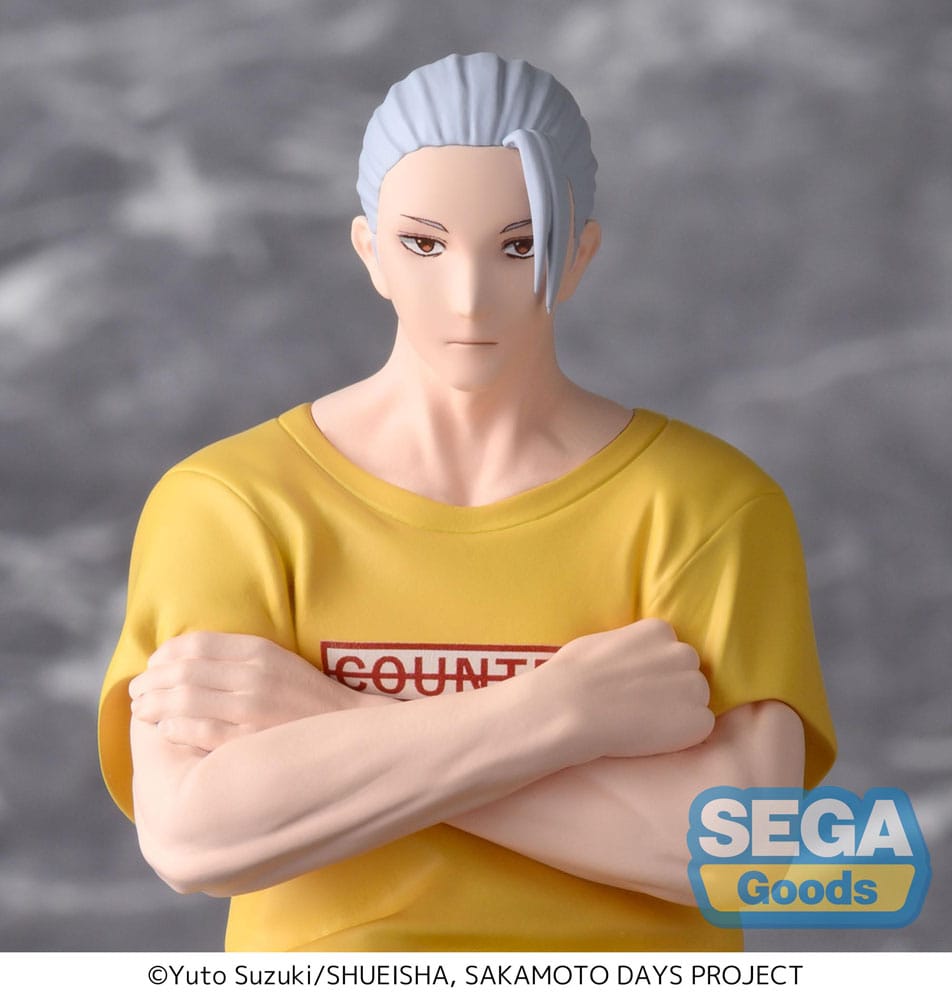 Sakamoto Days PM Perching PVC Statue Taro Sakamoto Serious Ver. 14 cm P058476