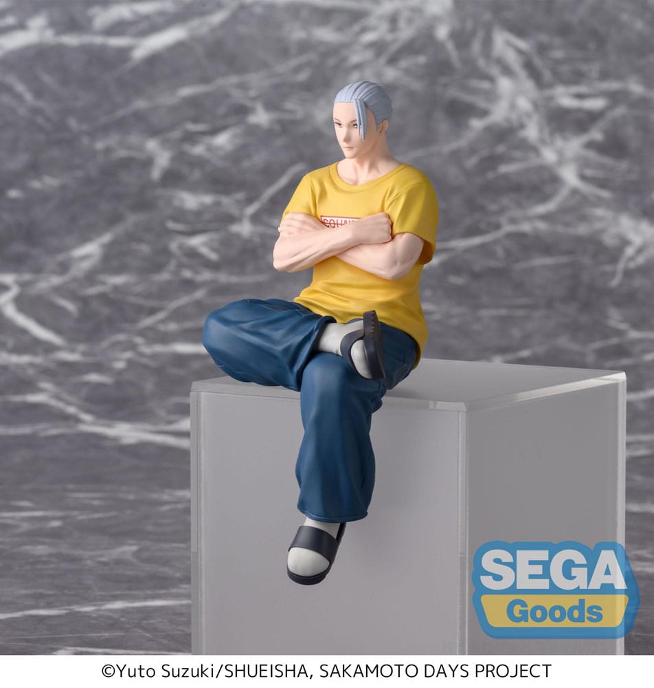 Sakamoto Days PM Perching PVC Statue Taro Sakamoto Serious Ver. 14 cm P058476