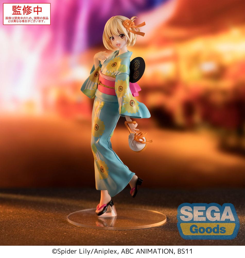 Lycoris Recoil Luminasta PVC Statue Chisato Nishikigi Festival in Yukata 19 cm P058491