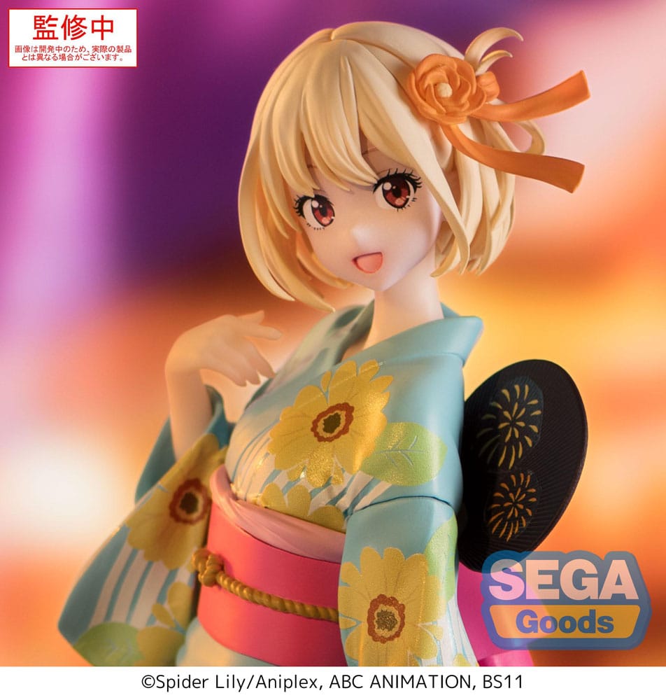 Lycoris Recoil Luminasta PVC Statue Chisato Nishikigi Festival in Yukata 19 cm P058491