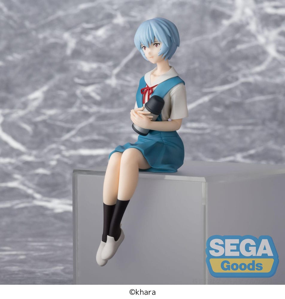 Rebuild of Evangelion PM Perching PVC Statue Rei Ayanami Evangelion New Theatrical Edition 14 cm P058537