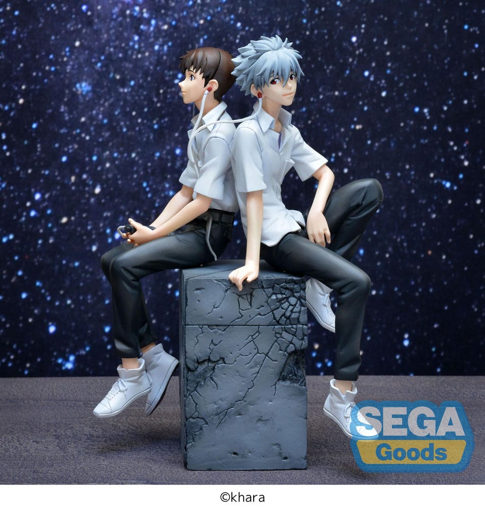 Rebuild of Evangelion Luminasta PVC Statue Shinji & Kaworu Evangelion: New Theatrical Edition Shinji Ver. 17 cm P058561