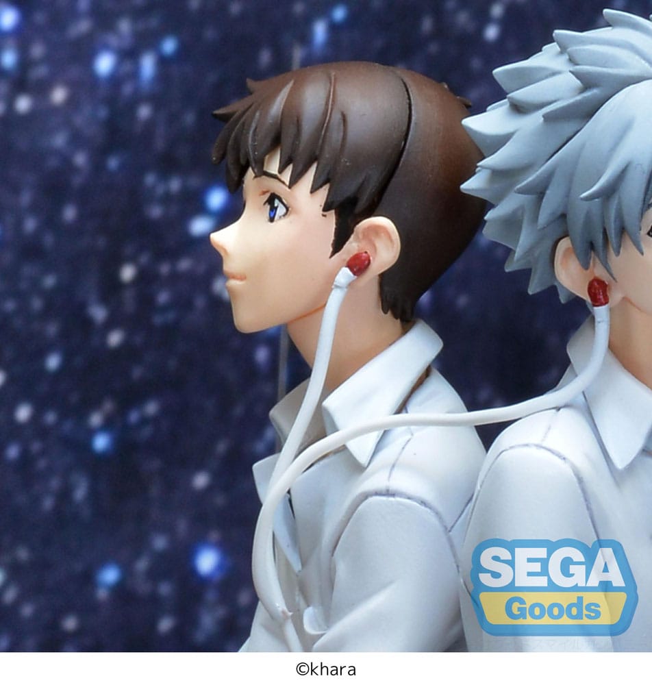 Rebuild of Evangelion Luminasta PVC Statue Shinji & Kaworu Evangelion: New Theatrical Edition Shinji Ver. 17 cm P058561