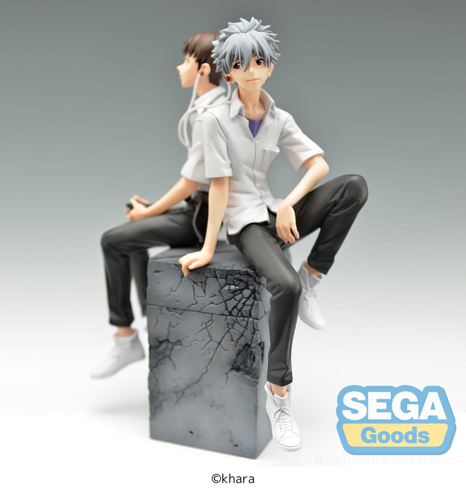 Rebuild of Evangelion Luminasta PVC Statue Shinji & Kaworu Evangelion: New Theatrical Edition Kaworu Ver. 17 cm P058562