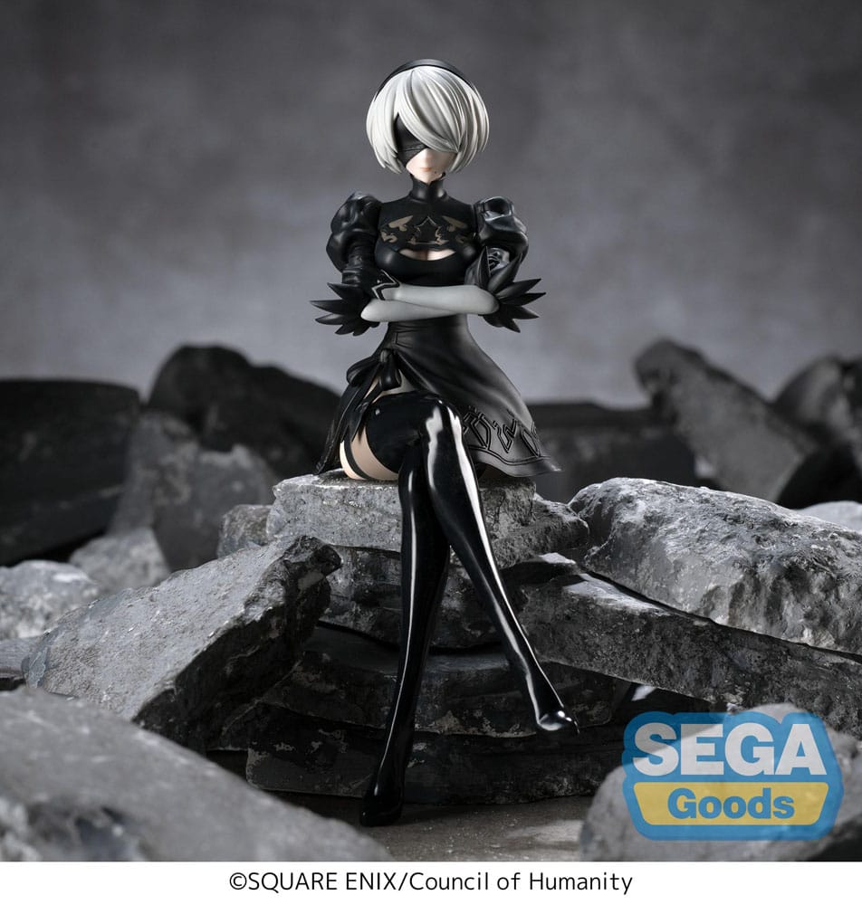 NieR:Automata Ver1.1a PM Perching PVC Statue 2B 13 cm P058585