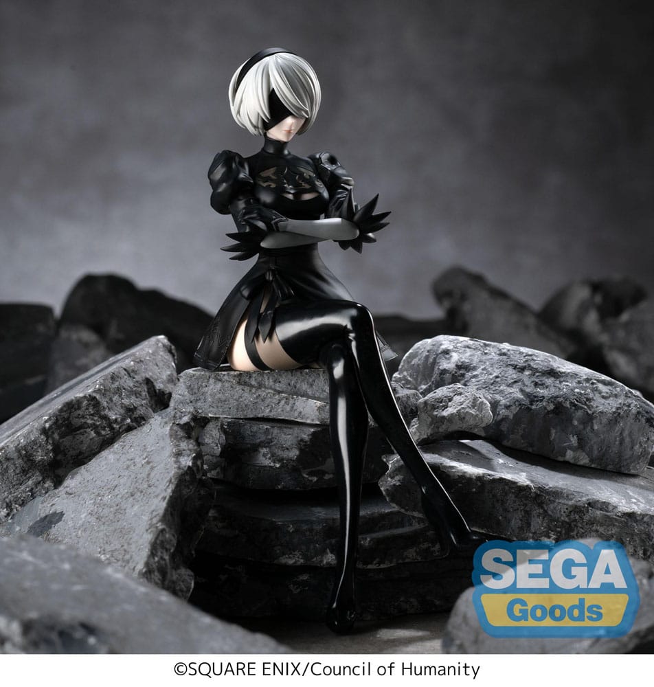 NieR:Automata Ver1.1a PM Perching PVC Statue 2B 13 cm P058585