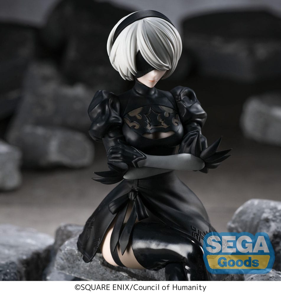NieR:Automata Ver1.1a PM Perching PVC Statue 2B 13 cm P058585