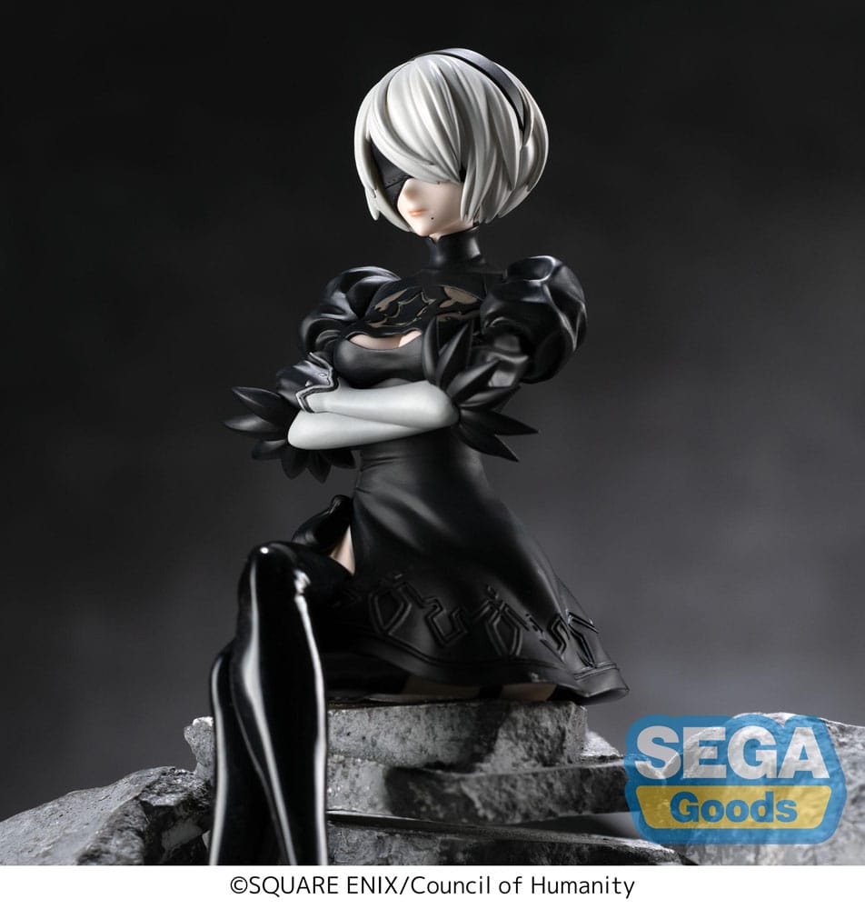 NieR:Automata Ver1.1a PM Perching PVC Statue 2B 13 cm P058585