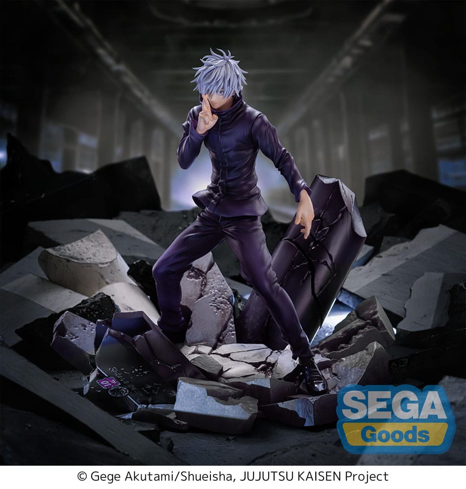 Jujutsu Kaisen Figurizm Luminasta PVC Statue Shibuya Incident Satoru Gojo Unlimited Void 21 cm P065045