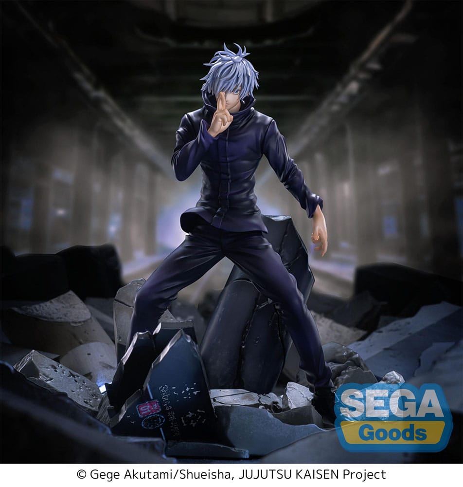 Jujutsu Kaisen Figurizm Luminasta PVC Statue Shibuya Incident Satoru Gojo Unlimited Void 21 cm P065045