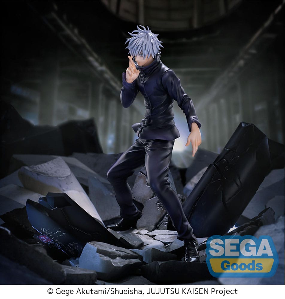 Jujutsu Kaisen Figurizm Luminasta PVC Statue Shibuya Incident Satoru Gojo Unlimited Void 21 cm P065045