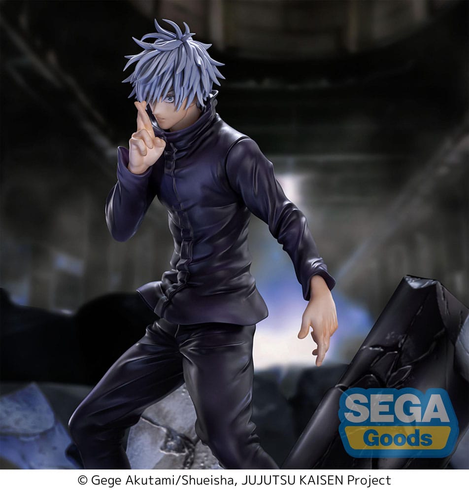 Jujutsu Kaisen Figurizm Luminasta PVC Statue Shibuya Incident Satoru Gojo Unlimited Void 21 cm P065045