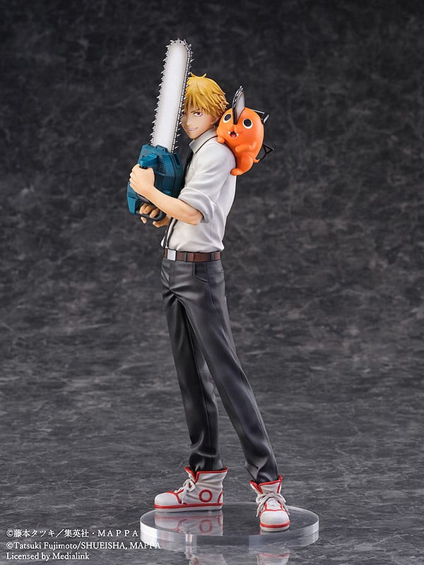 Chainsaw Man S-Fire PVC Statue 1/7 Denji & Pochita 24 cm P058614