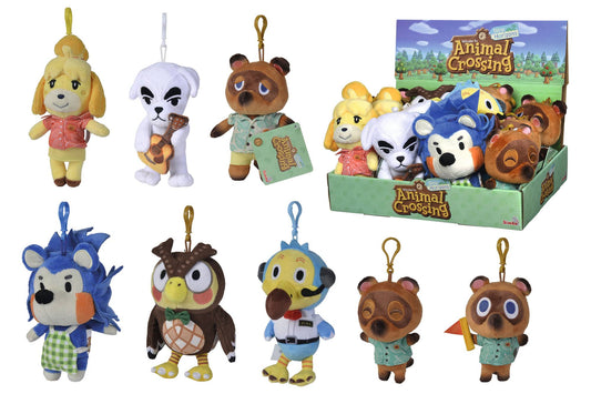 Animal Crossing Plush Keychains Residents 15 cm Assortment (12) P058703