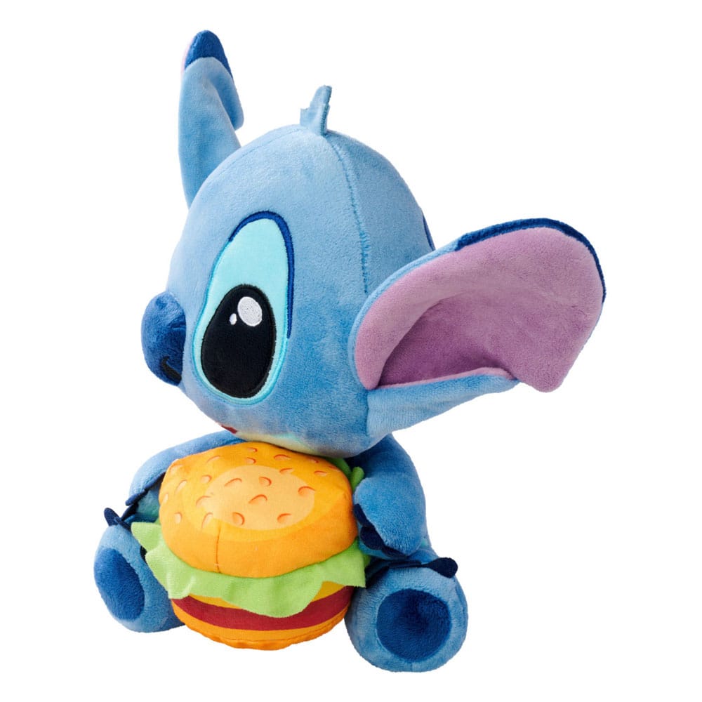 Lilo & Stitch Plush Figure Stitch with Burger 25 cm P058767