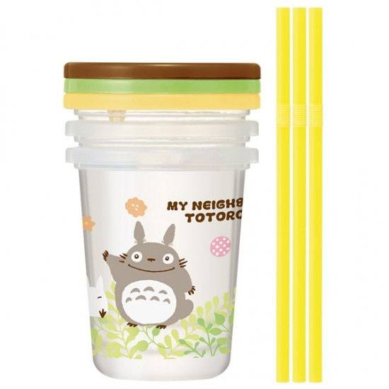 My Neighbor Totoro Cup & Straw Set 3-Set P058821