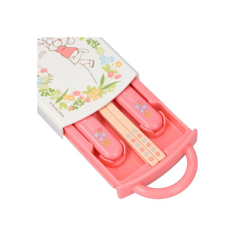 My Neighbor Totoro Chopsticks & Spoon & Fork Set Mei & Totoro P058872