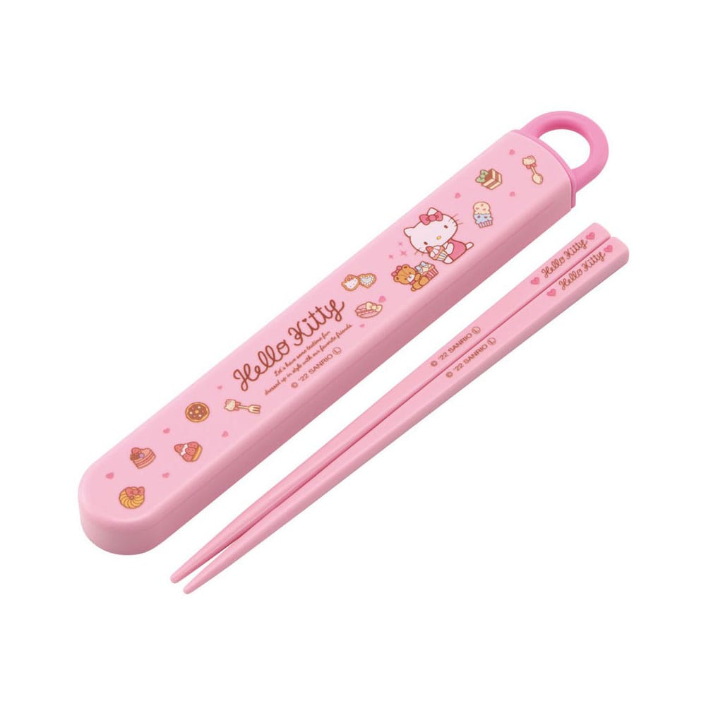 Hello Kitty Chopsticks with Box Sweety pink 16 cm P058913