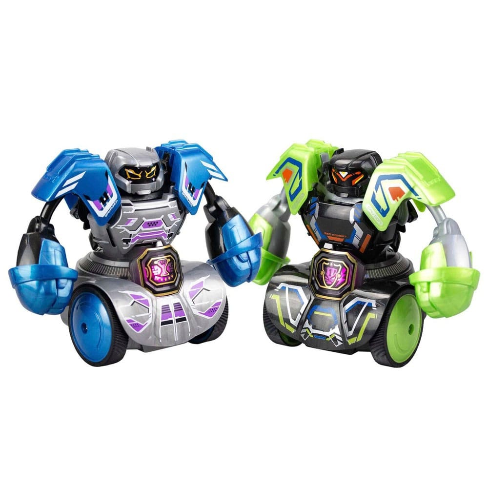 Silverlit Robo Kombat Tornado Remote-Controlled Robots 2er - Set Green/Blue P066671