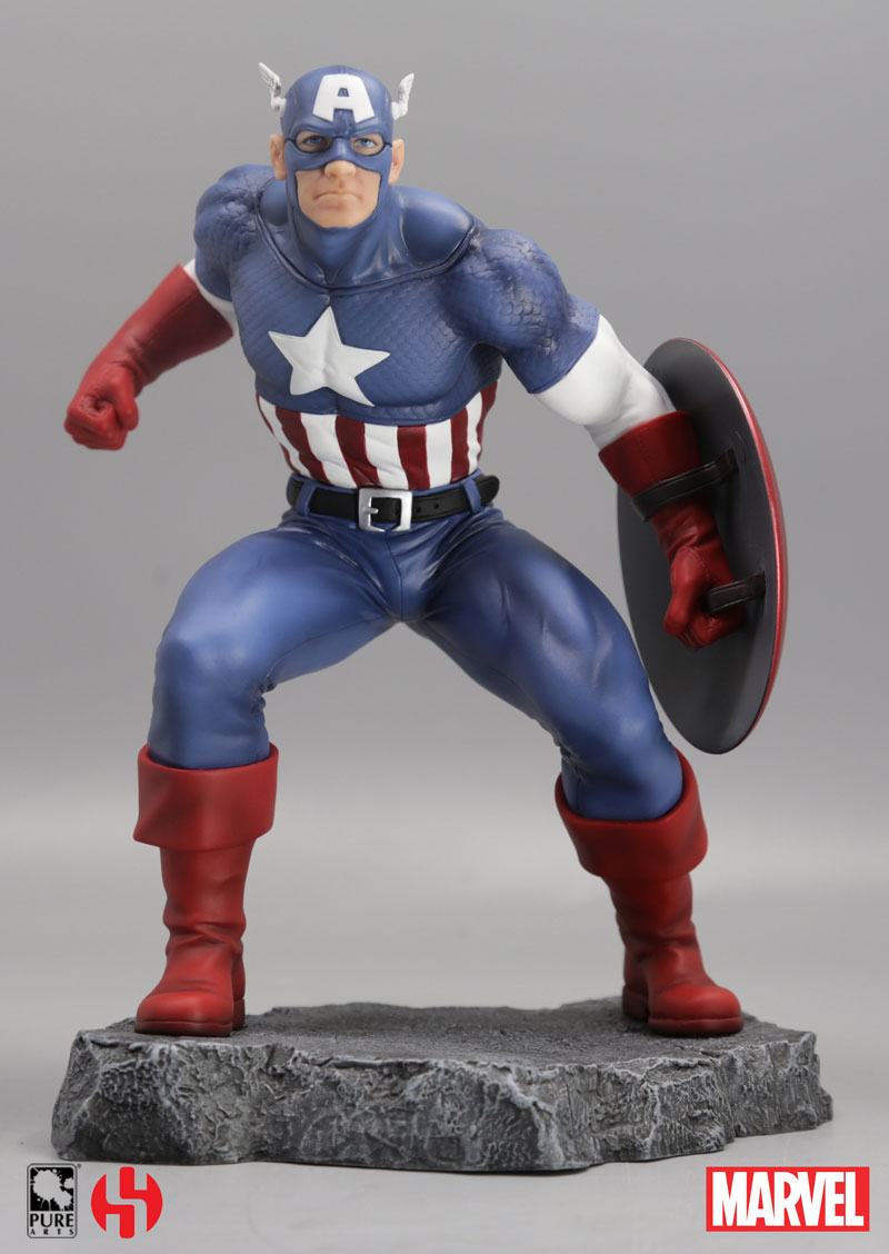 Marvel Comics Civil War Statue 1/8 Captain America 22 cm P059154