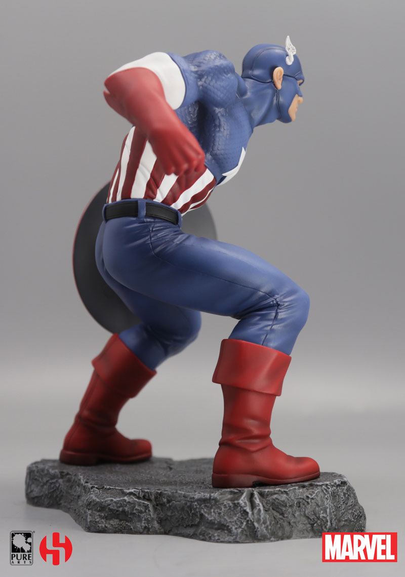 Marvel Comics Civil War Statue 1/8 Captain America 22 cm P059154