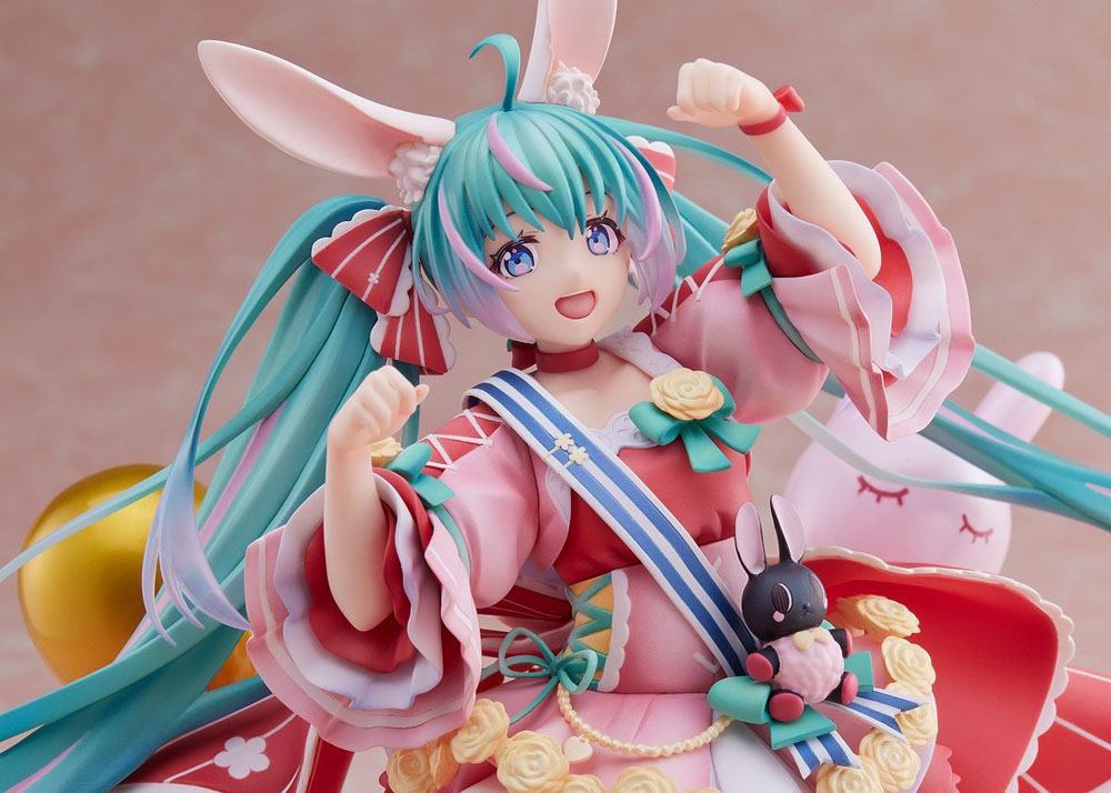 Miku Hatsune PVC Statue 1/7 Miku Hatsune Birthday 2021 (Pretty Rabbit Ver.) by Spiritale 21 cm P059362