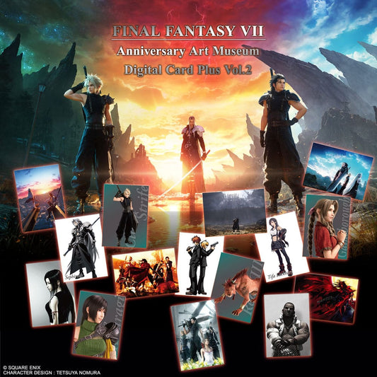 Final Fantasy VII TCG Anniversary Art Museum Digital Card Plus Vol. 2 Booster Display (20) *English Version* P059263