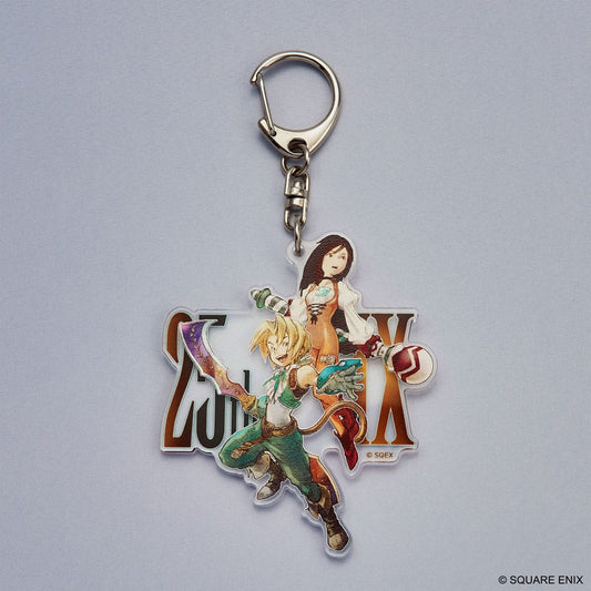 Final Fantasy IX Acrylic Keychain 25th Anniversary Zidane & Garnet P059290