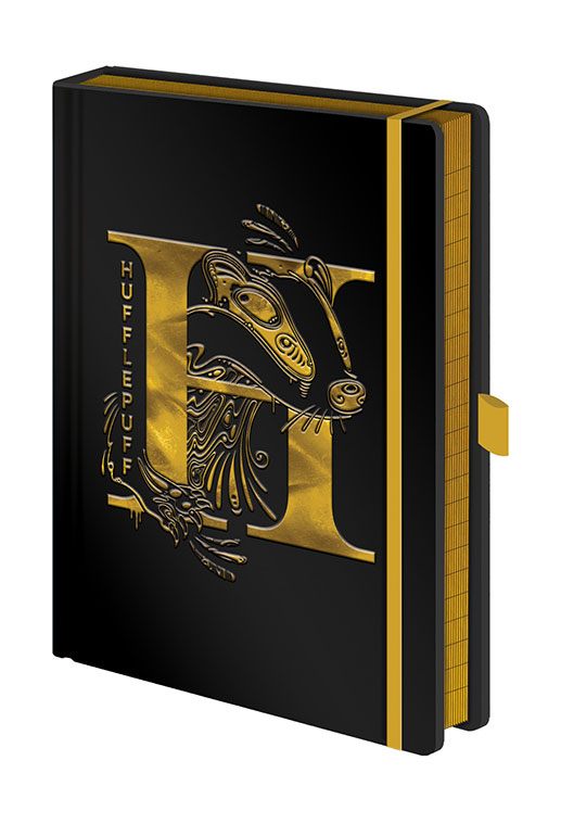 Harry Potter Premium Notebook A5 Hufflepuff Foil P059535