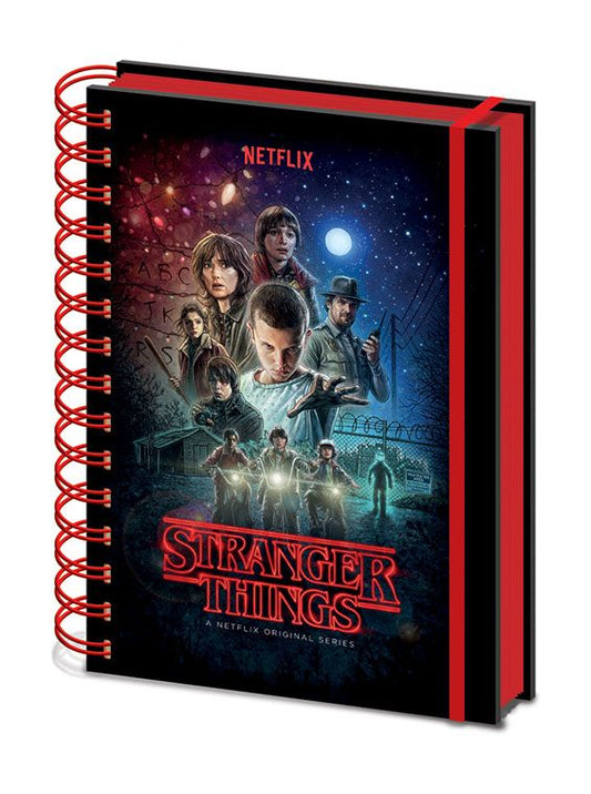 Stranger Things Wiro Notebook A5 One Sheet P059537