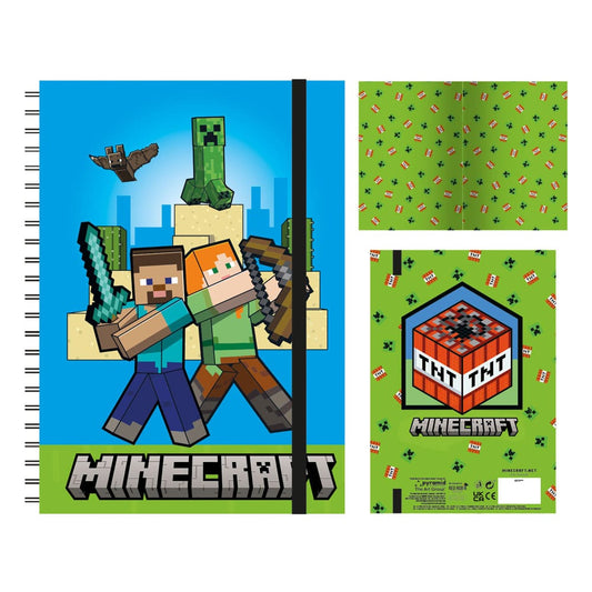 Minecraft Wiro Notebook A5 P059552