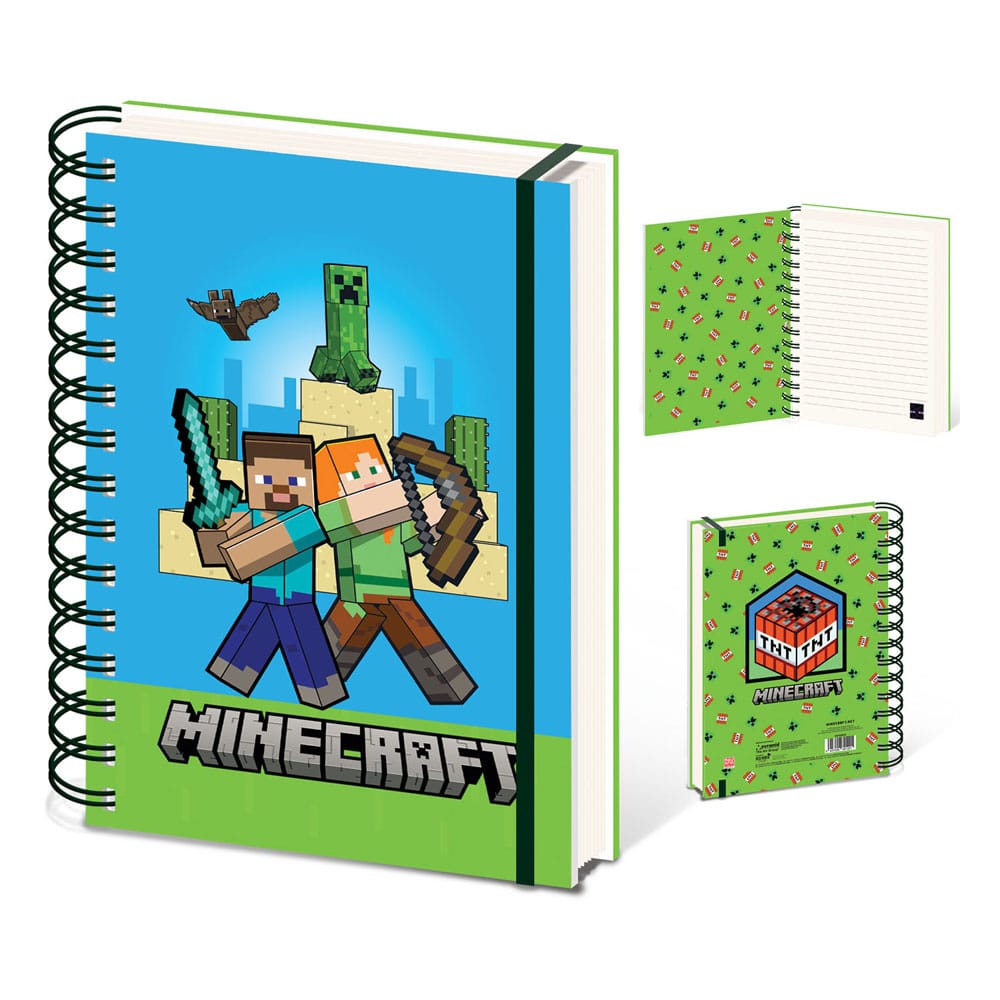 Minecraft Wiro Notebook A5 P059552