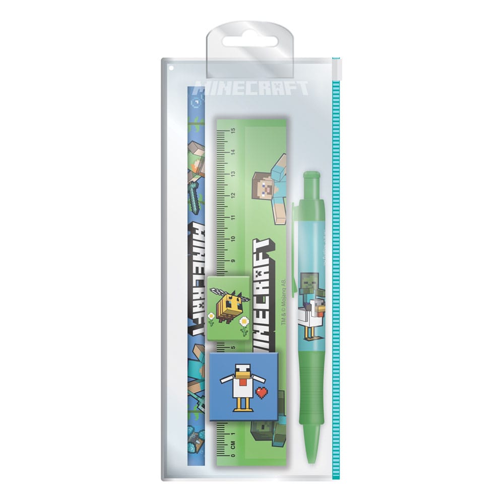 Minecraft 5-Piece Stationery Set P059553