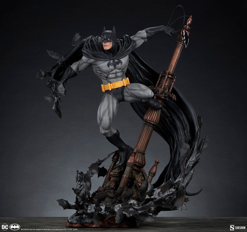 DC Comics Premium Format Statue Batman (Black Variant) Sideshow Exclusive 68 cm P059617