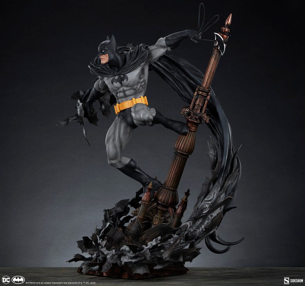 DC Comics Premium Format Statue Batman (Black Variant) Sideshow Exclusive 68 cm P059617
