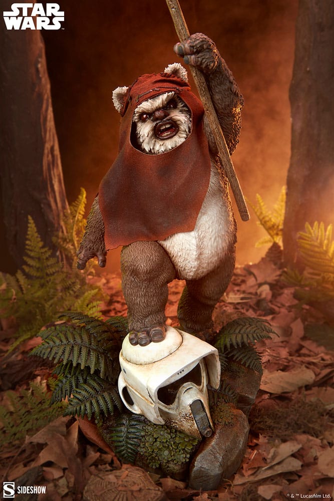 Star Wars: Episode VI - Return of the Jedi Premium Format Statue Wicket 46 cm P059643