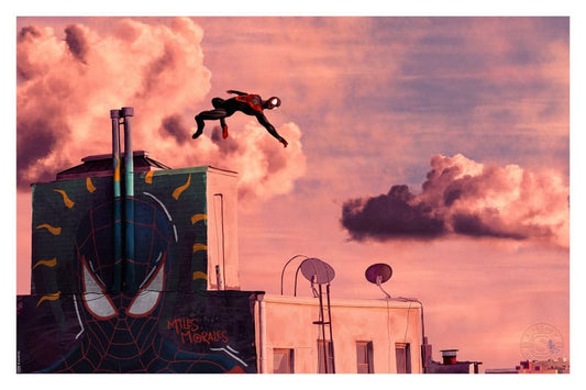 Spider-Man Art Print Miles Morales 30 x 46 cm - unframed P059674