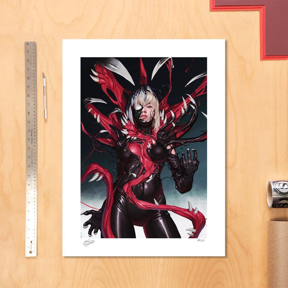 Marvel Art Print Gwenom vs. Carnage (King in Black: Gwenom vs. Carnage #1 (2021)) 61 x 45 cm - unframed P065532