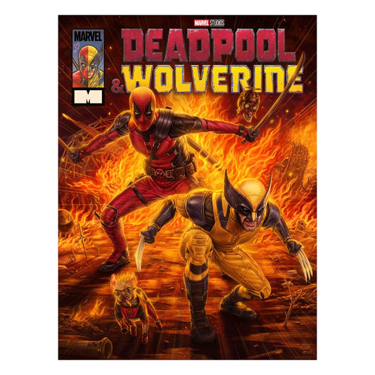 Marvel Art Print Deadpool & Wolverine 46 x 61 cm - unframed P059692