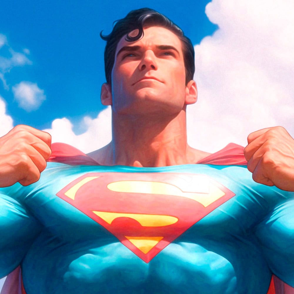DC Comics Art Print Justice League Trinity: Superman 61 x 41 cm - unframed P066105
