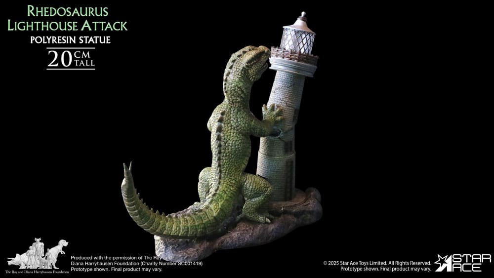 The Beast from 20,000 Fathoms Resin Statue 1/8 Ray Harryhausens Rhedosaurus 20 cm P068555