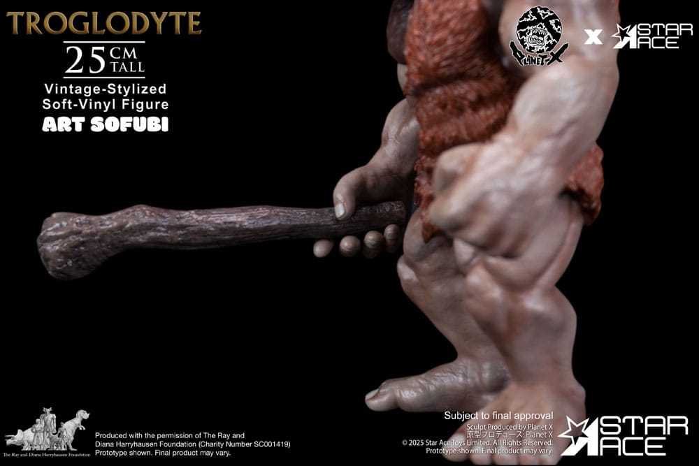Ray Harryhausen Soft Vinyl Statue Troglodyte (Vintage-Style) 25 cm P067645