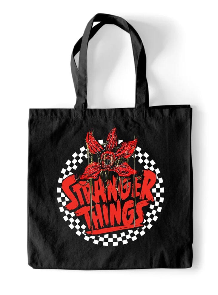 Stranger Things Tote Bag Checkered Circle P068019