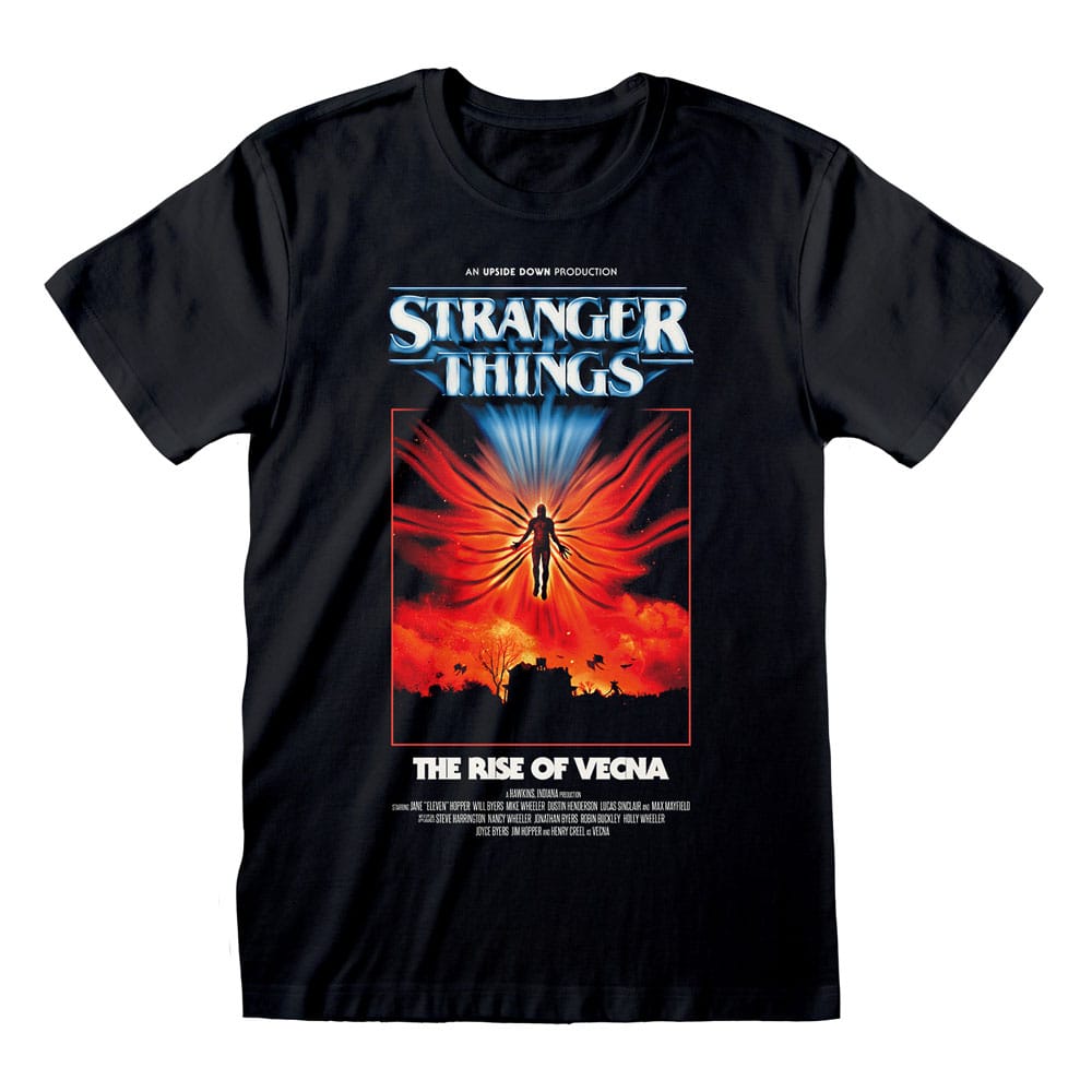 Stranger Things T-Shirt Rise Of Vecna Poster Size S P068048