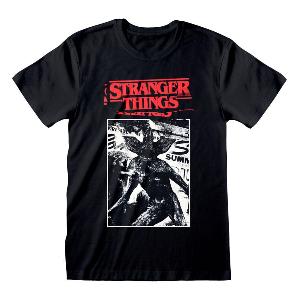 Stranger Things T-Shirt Article Cut Out Size L P064901