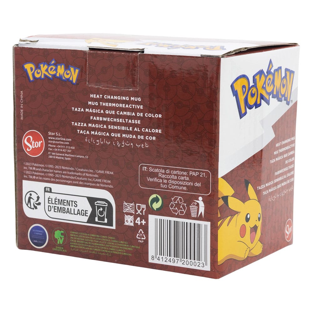 Pokemon Heat Change Mug Pokeverse 325 ml